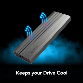 LEXAR LPAE350 M.2 SSD Enclosure External (กล่องแปลงเอสเอสดี) รองรับทั้ง M.2 / SATA : LXR-LPAE350