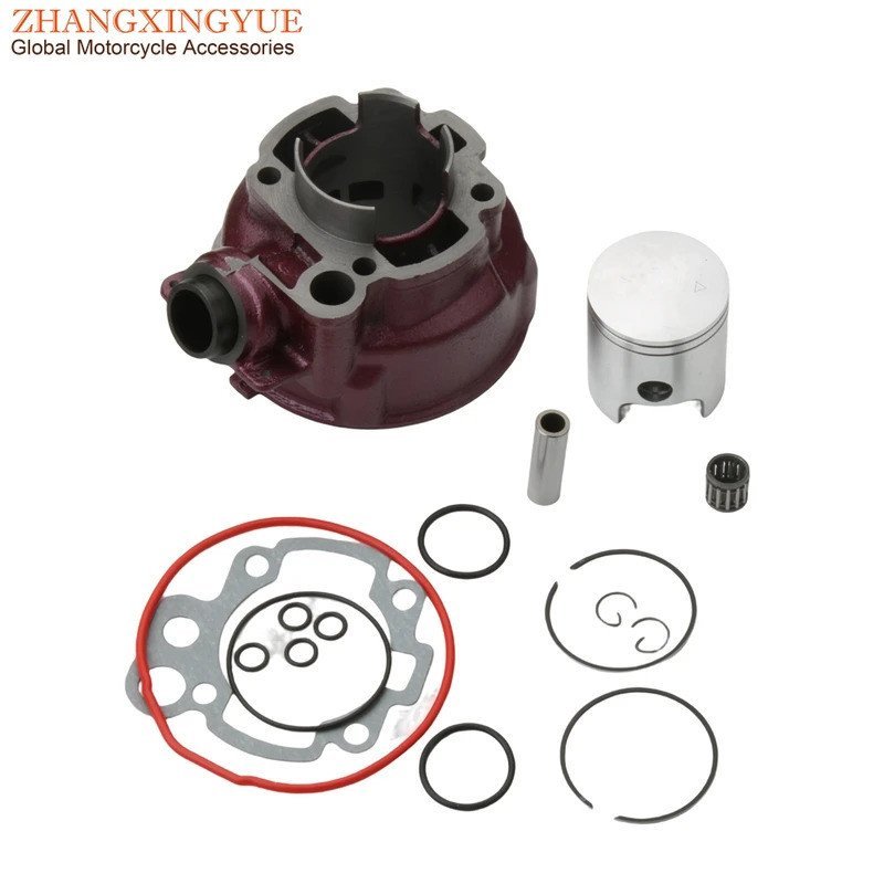 รถจักรยานยนต์ AM6 49 มม.90cc Big Bore กระบอกชุดสําหรับ Yamaha DT50 Enduro DT50X SM TZR50R DT 50cc LC