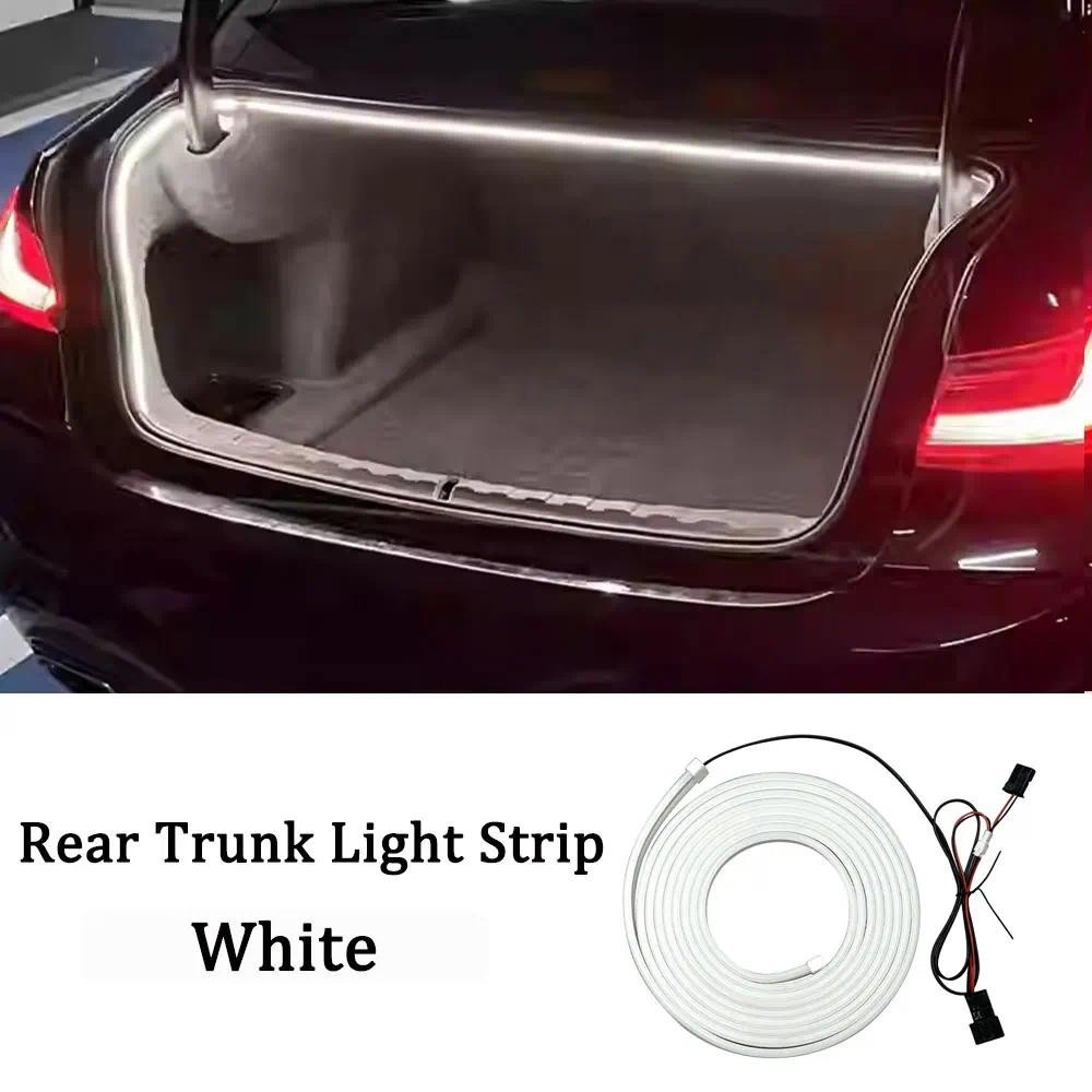 LED สําหรับ BMW 1 2 3 5 Series E90 E60 E70 E46 F10 F20 F30 G20 F34 i3 ด้านหลัง Trunk Light Strip ซิล