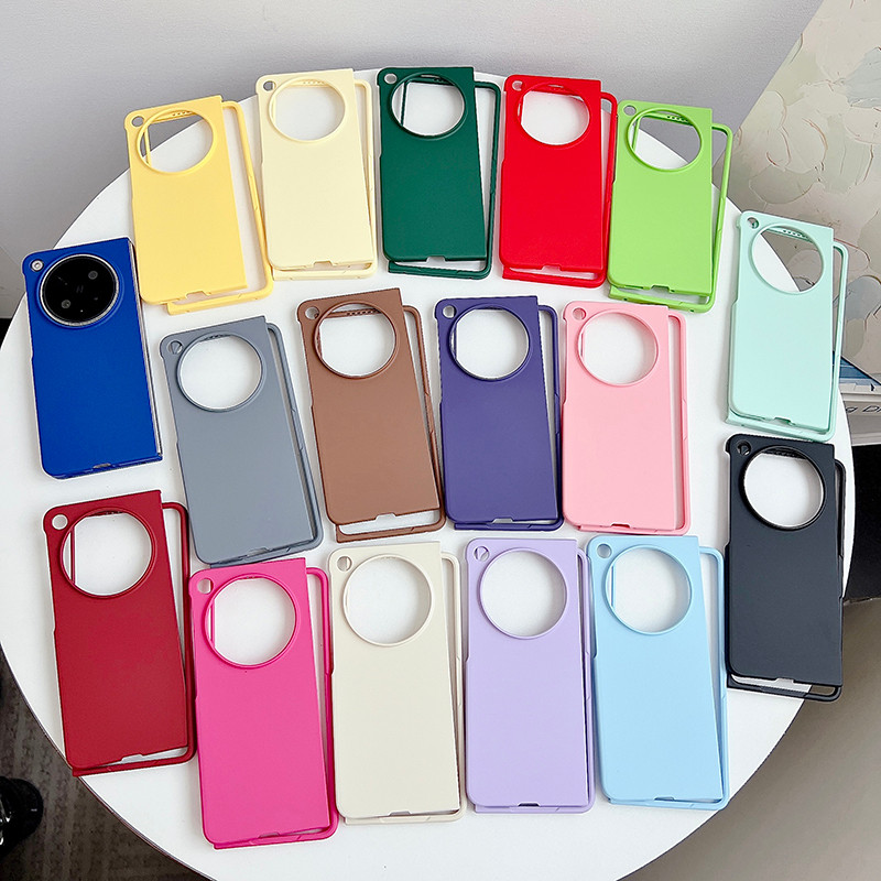 ค้นหา N6 เคสสําหรับ OPPO Find N6 Find N5 Find N3/N2 Candy skin Texture Hard ﻿ฝาครอบเคสโทรศัพท์มือถือกันกระแทก
