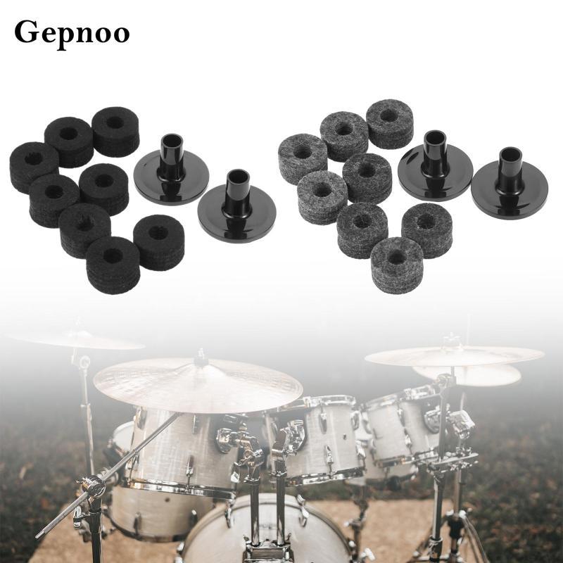 [Gepnoo] Drum Cymbals Stand Felts เครื่องซักผ้าและแขนชุดสําหรับชุดเพอร์คัชชันอัพเกรดอุปกรณ์เสริมกลอง