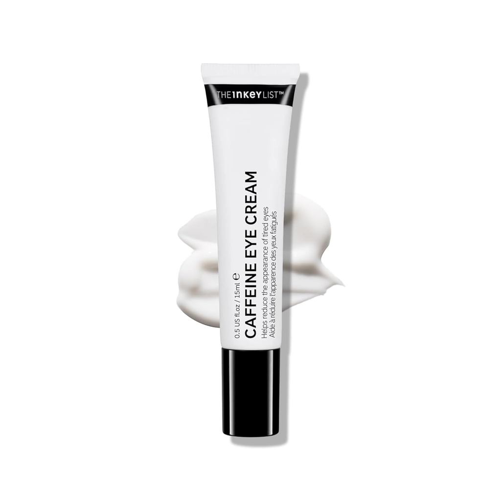The INKEY List Caffeine Eye Cream, ลดอาการบวมตาและความหมองคล้ํา, Blur Fine Lines, 0.5 fl oz