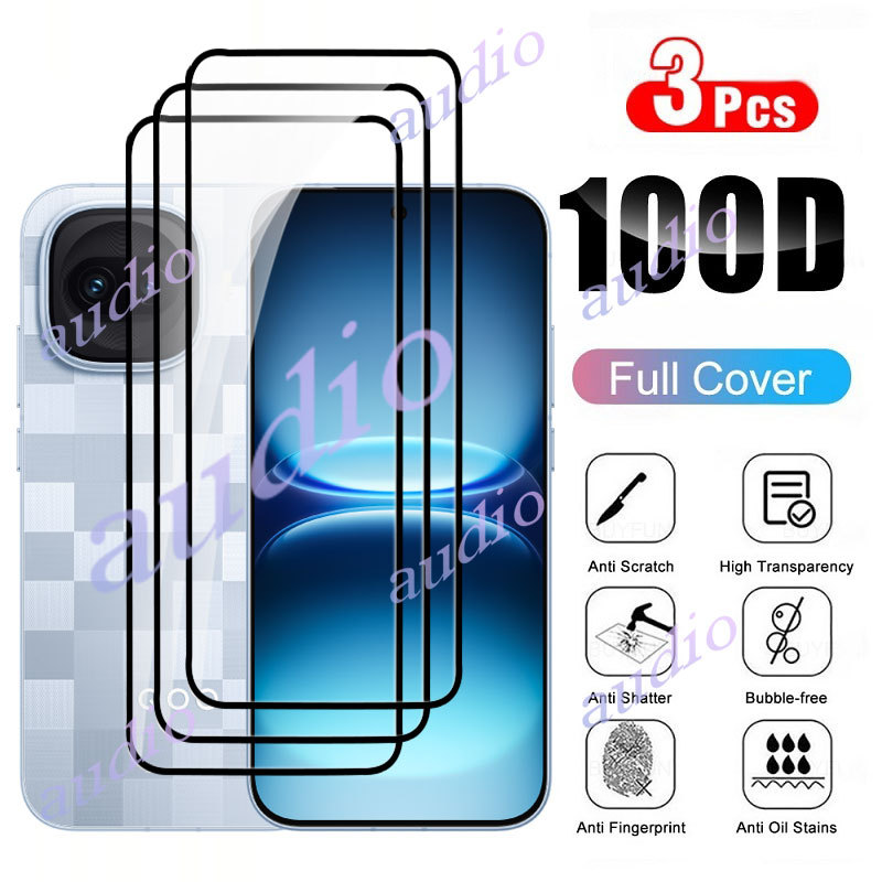 IQOO 15R 5G 3 ชิ้นกระจกนิรภัยสําหรับ vivo iQOO 15R 15 R iQOO15R 5G 2026 โทรศัพท์ป้องกันหน้าจอกระจกป้