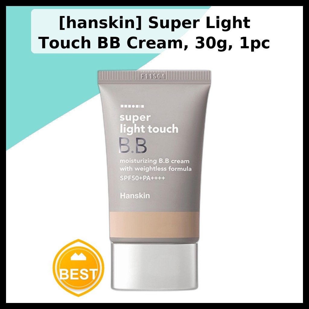 [hanskin] Super Light Touch BB Cream, 30g, 1pc / Korean BB Cream / Buildable Coverage / ของแท้ 100% 