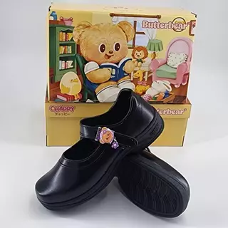 CHAPPY รองเท้านักเรียนอนุบาลหญิง CPS-BB1-2 น้องหมีเนย ButterBear รองเท้านักเรียนใหม่ล่าสุด
