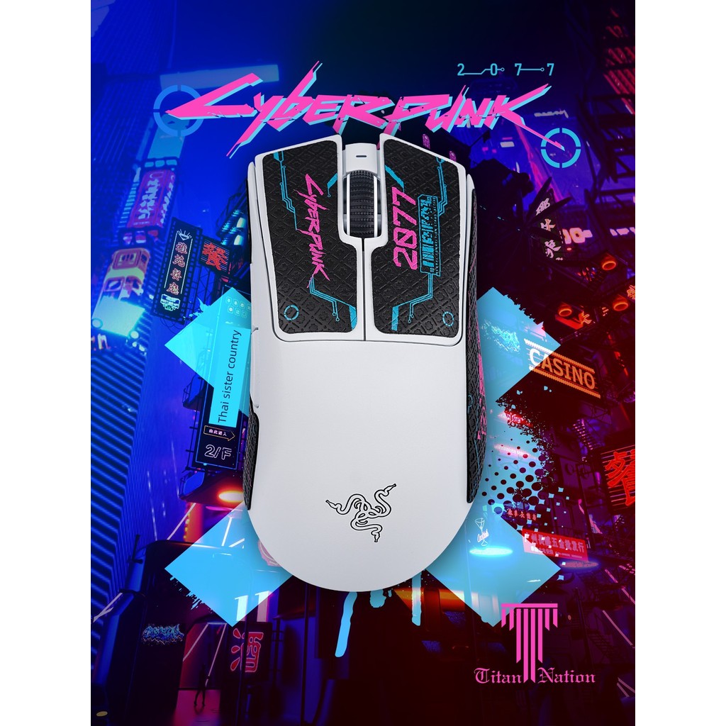 Titan Country Lizard Skin Mouse สติ๊กเกอร์กันลื่นเหมาะสําหรับ Viper V3 Viper v2 Viper v3 Viper สติ๊ก