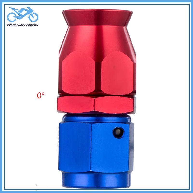 EVER AN4 AN6 AN8 AN10 ท่อ End Fitting อะแดปเตอร์ 0-180 องศาหมุนสําหรับแรงดันสูงรถการใช้น้ํามันสายยาว
