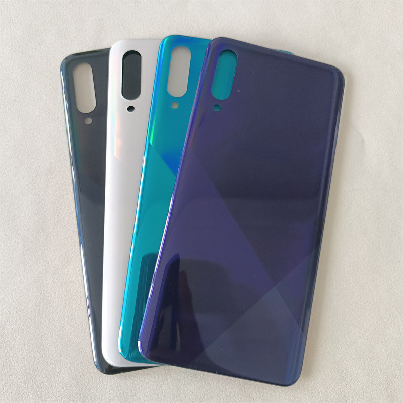 สําหรับ Samsung Galaxy A30S A307 SM-A307FN A307G ฝาครอบแบตเตอรี่แผงด้านหลังประตูด้านหลังเปลี่ยนเลนส์