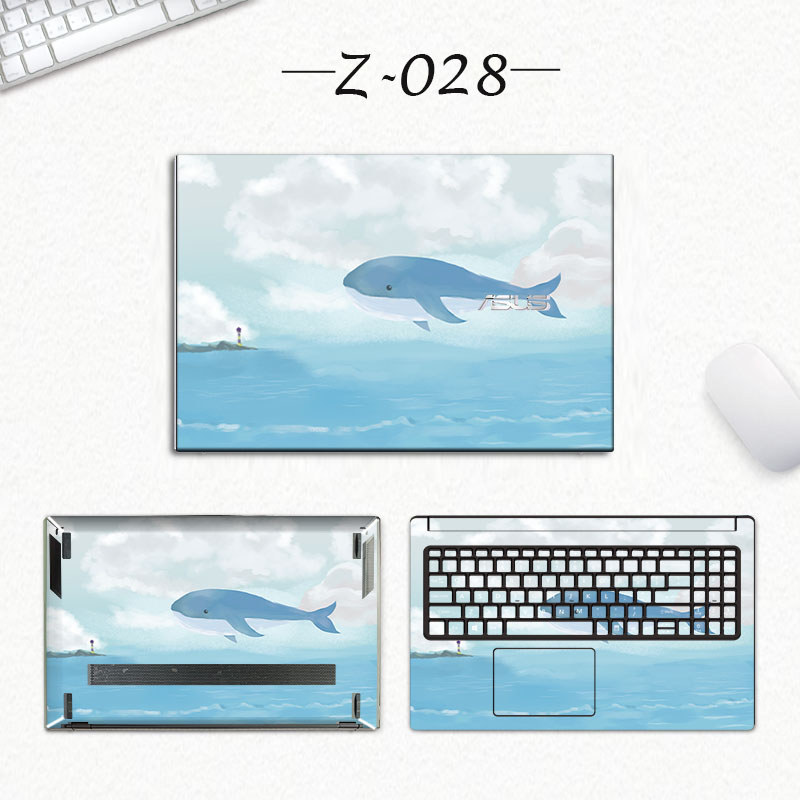 ASUS Vivobook Pro 15 OLED D6500Q ACD ไม่มีสารตกค้างคอมพิวเตอร์แล็ปท็อป Precut ที่กําหนดเอง Decal ผิว