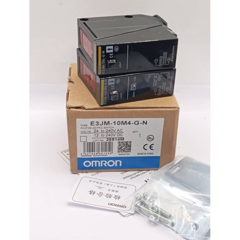 New E3JM-10M4-G-N ส่งจากไทย E3JM-10M4-G-N ถ่ายจากรูปงานจริง แบรนด์แท้