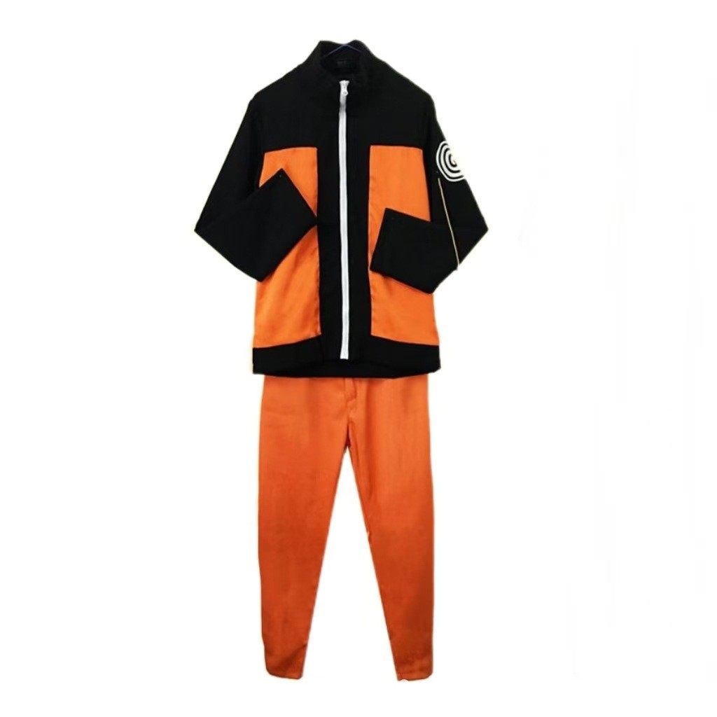 ชุดคอสเพลย์ 'Naruto' จาก 'Vortex Naruto' สำหรับเด็ก สไตล์นักรบญี่ปุ่น
