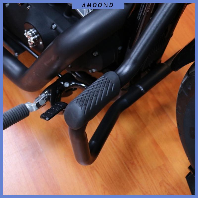 AMOOND 32MM เครื่องยนต์รถจักรยานยนต์ Guards Peg Road Crash Bar เข่าขา Protector สําหรับ 883 XG 500 7