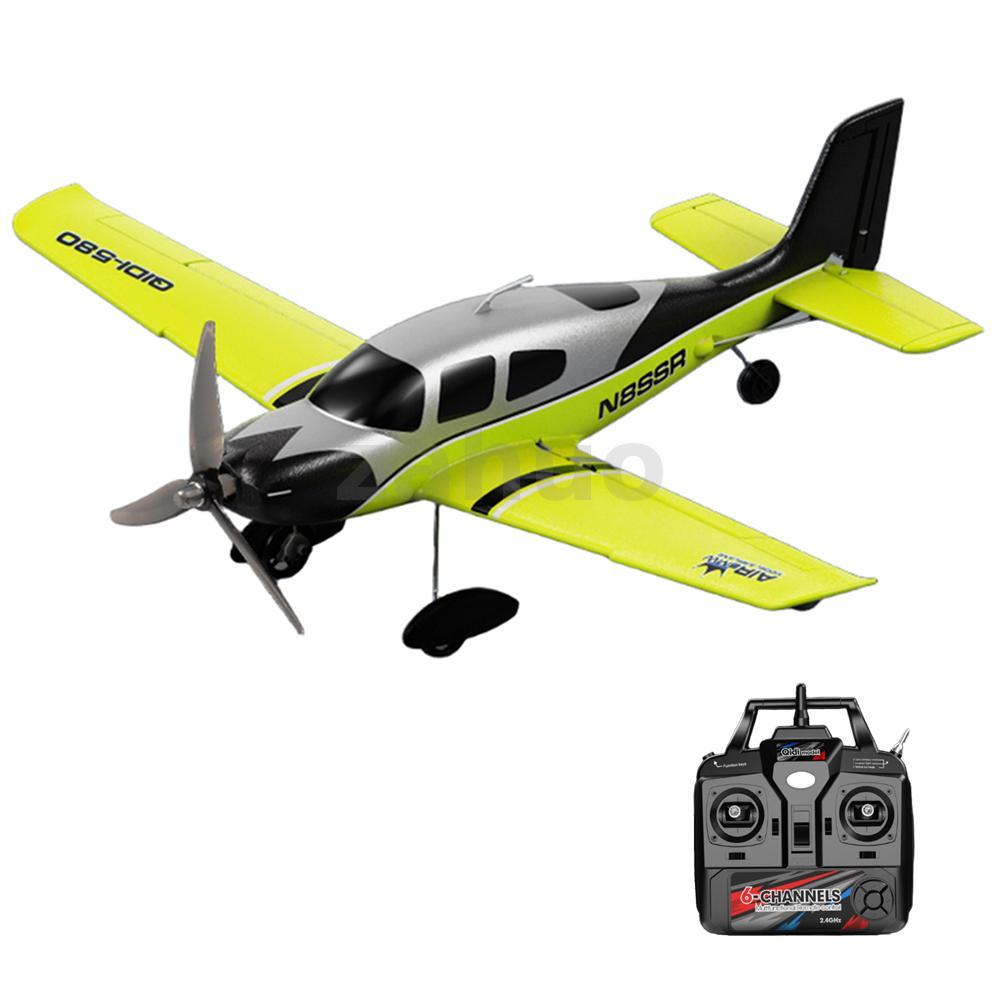 QIDI A580 Cirrus SR22 2.4G 4CH 520mm Wingspan 3D Aerobatics Brushless EPP RC เครื่องบินปีกคงที่เครื่
