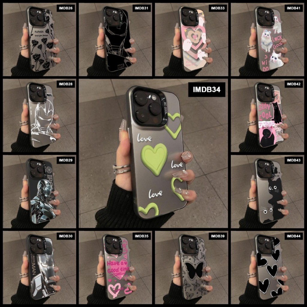 IMD BLACK CASE ใหม่ล่าสุด MOTIF II SAMSUNG A73 J2 PRIME J5 PRIME J7 PRIME M15 M23 M30S M21 - BDC