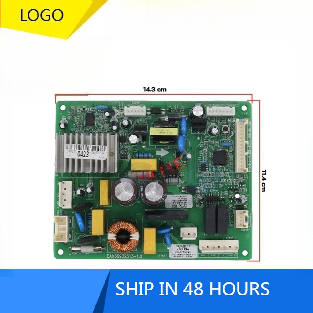บอร์ดตู้เย็น แผงวงจรตู้เย็น LG ส่วน LG EBR82230423 (สะท้อน EBR822230415) ใช้ได้กับหลายรุ่นระบุ (เทีย