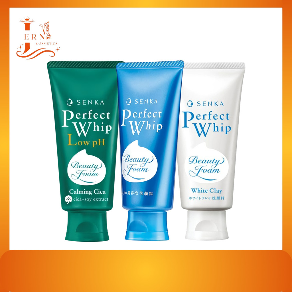 SENKA PERFECT WHIP Senka เซนกะ เพอร์เฟ็ค วิป 3 สูตร 120 กรัม