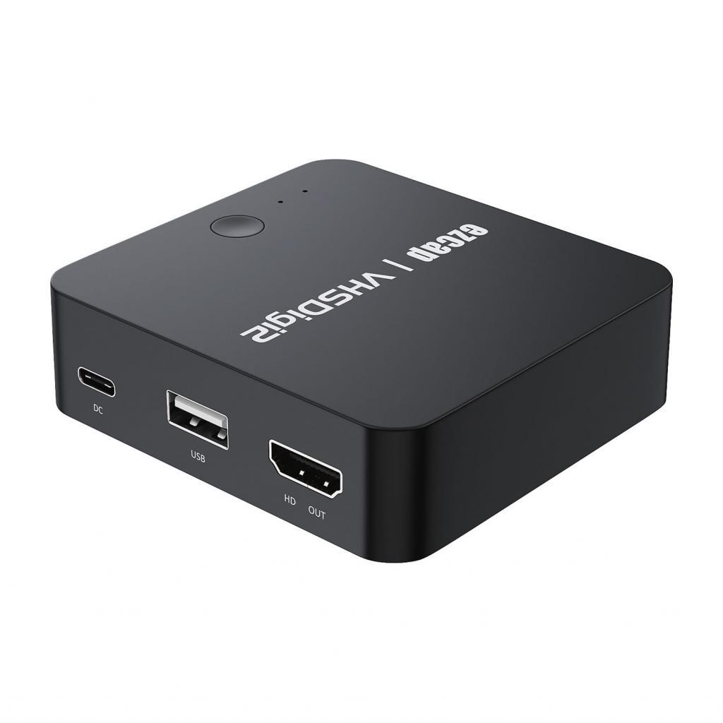 Ezcap181P AV Recorder กล่องจับภาพวิดีโออินพุต HD Out แปลงอะนาล็อกดิจิตอลจาก VHS VCR เครื่องเล่น DVD