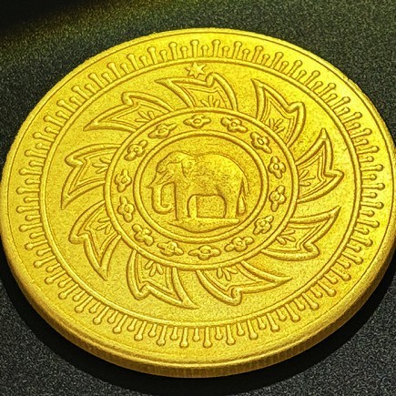 1864 Thailand Lama IV บาท Gold Coin Silver Dollar Commemorative Coin Collection รองรับ 1.8 T5RS