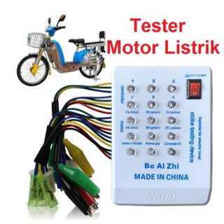Bike Scooter Motor Tester tester controller BLDC TESTER tester controller sepeda listrik tester controller motor bldc brushless alat tes kerusakan kontroler dinamo komponen