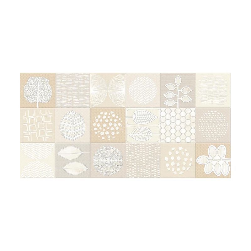 DARA กระเบื้อง TARA IVORY DECO (27034-HL1) 30X60 CM