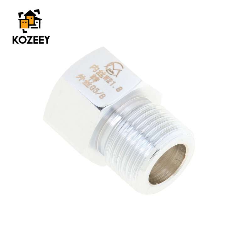 [KOZEEY] Aquarium CO2 Tank กระบอกอะแดปเตอร์แปลง Bolt Nut 2 Regulator, W21.8 ถึง G5/8 ,G5/8 ถึง W21.8