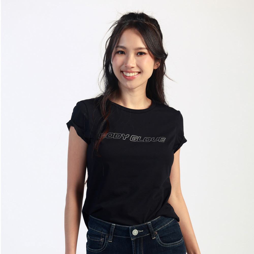 Body Glove เสื้อยืดแขนสั้นผู้หญิง Pima