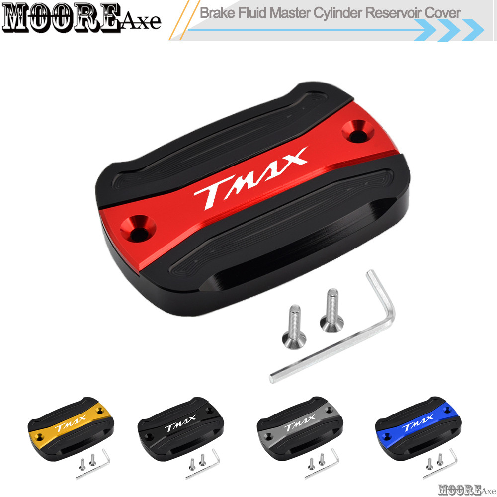 Mooreaxe สําหรับ Yamaha Tmax530 SX/DX/Tech Max Tmax 500 560 รถจักรยานยนต์เบรคปั๊ม CNC ฝาครอบปั๊มฝาคร