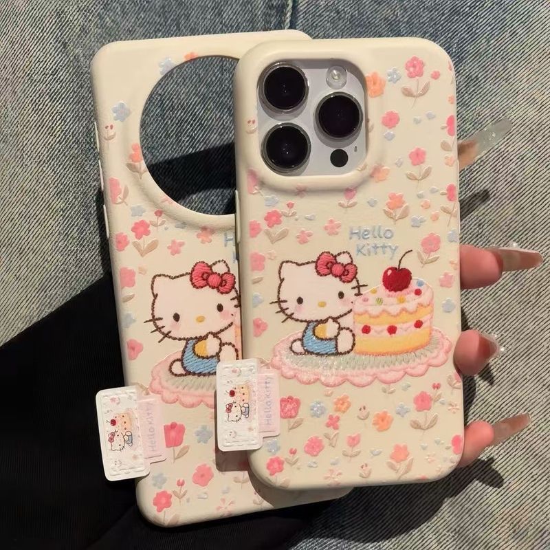 สําหรับ VIVO X200 Pro FE X100 S19 ขนม Kitty Cat พร้อมฉลากเคสโทรศัพท์น่ารักหญิง