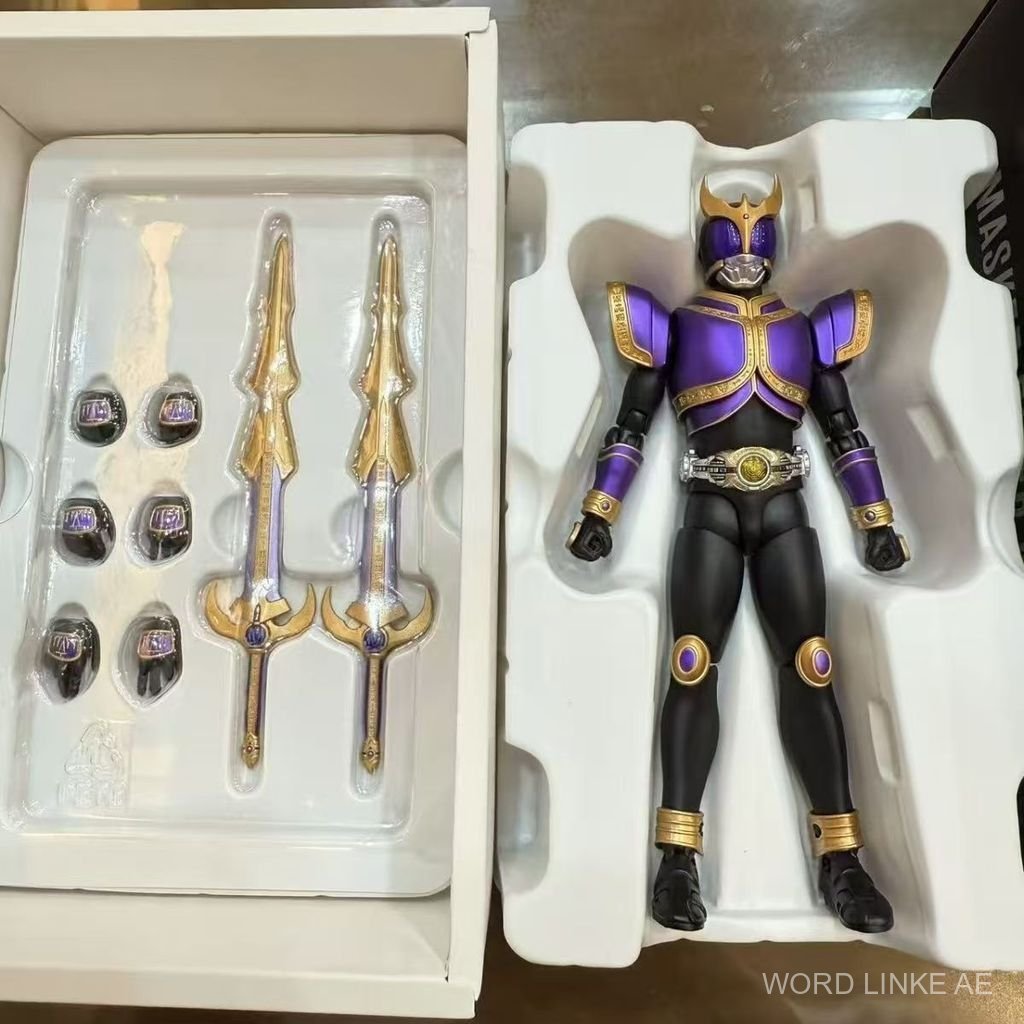[ในสต็อก] KO Kamen Rider Kuuga SHF แกะสลักกระดูกจริง kuuga ระเหิด Titan รูปแบบเคลื่อนย้ายได้ Kamen R