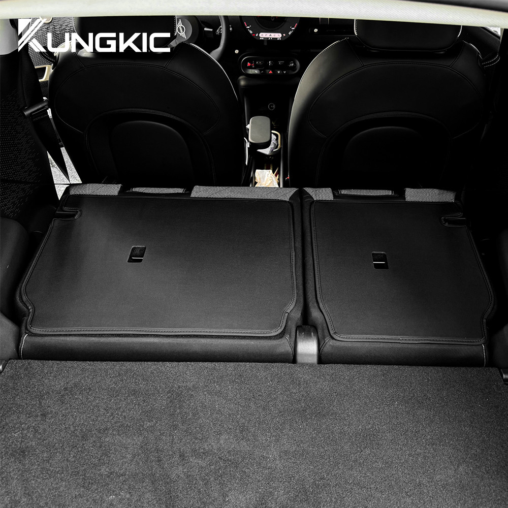 สําหรับ MINI J01 2024 2025 cooper E cooper SE ที่นั่งด้านหลัง Kick Pads การปรับเปลี่ยนอุปกรณ์เสริมในรถยนต์ ราคา ถูกที่สุด ดีลบีเคเค แกลเลอรีภาพที่ 8
