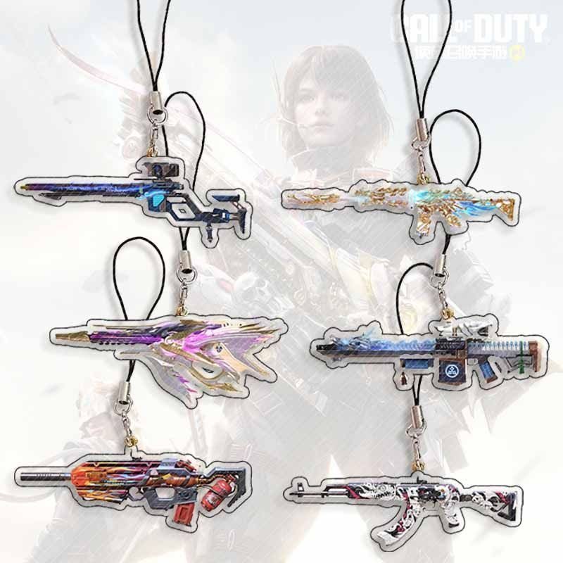 COD Call of Duty เกมอุปกรณ์ต่อพ่วง konig พวงกุญแจตกแต่งจี้กระเป๋านักเรียนอะคริลิคเป็นของขวัญสําหรับเ