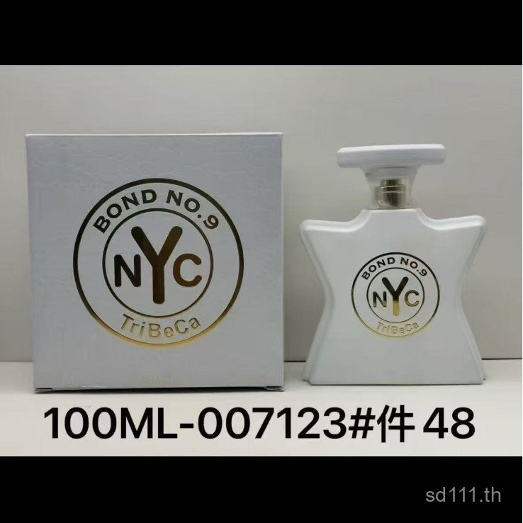 การค้าต่างประเทศ NYC Bang no. 9 น้ําหอม bond no 9 Tribaca District Perfume Bicman Square Perfume Adv