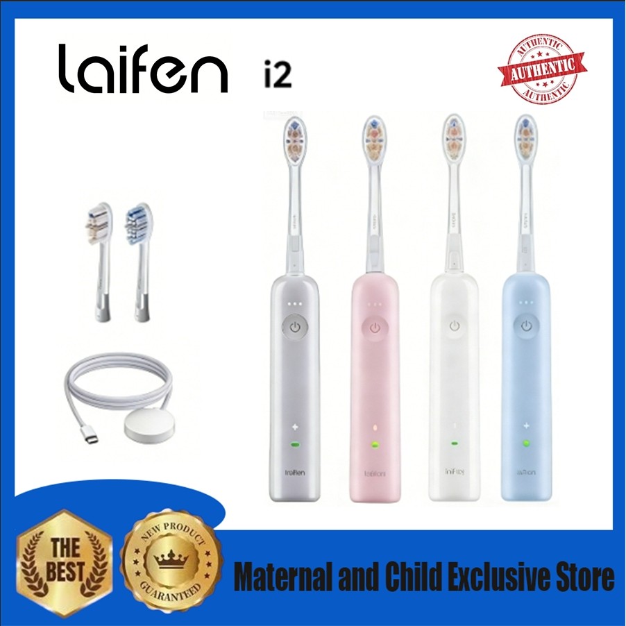 Laifen i2 แปรงสีฟันไฟฟ้ากวาดรุ่นที่สอง Laifen แปรงสีฟันสําหรับผู้ใหญ่ทําความสะอาดและป้องกันเหงือกให้