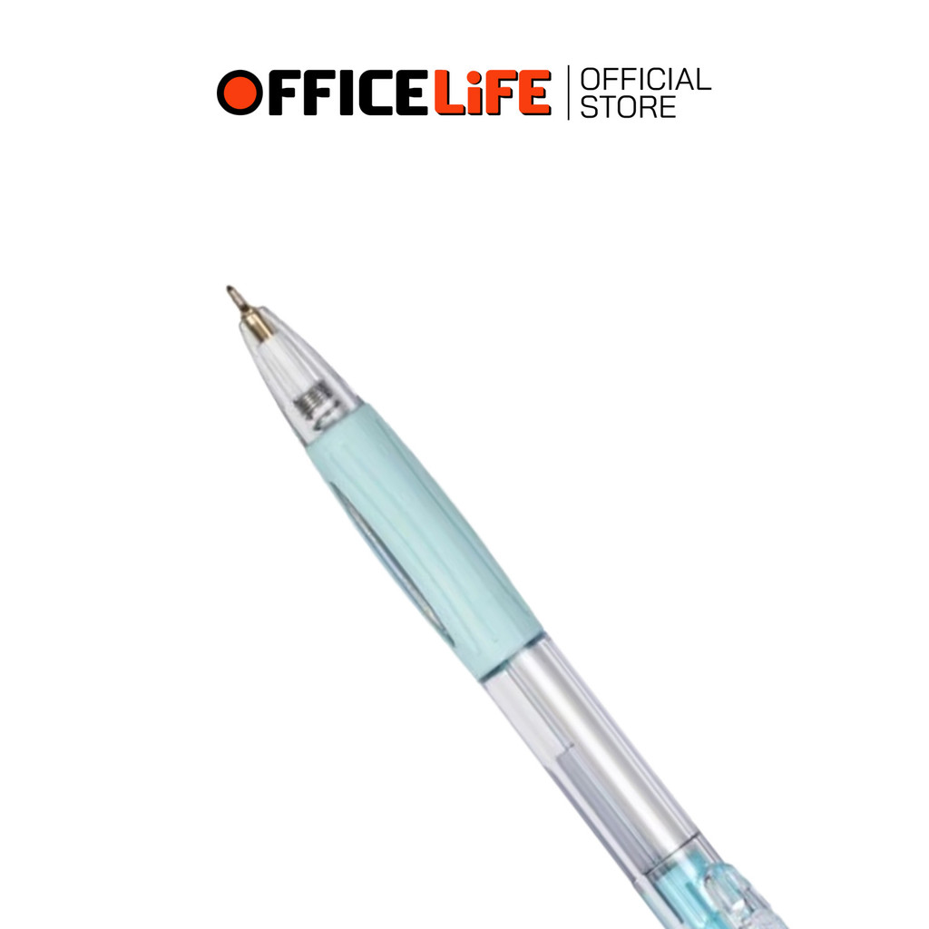 Quantum (ควอนตัม) ปากกาลูกลื่น ปากกา รุ่น M5 Maxx Klean หมึกน้ำเงิน ขนาด 0.5 มม.( แพ็ค 4 ด้าม ) — صورة 2