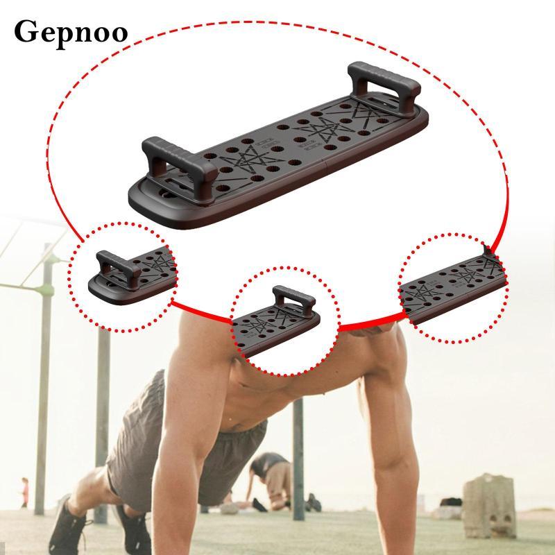 Gepnoo Pushup Training Board Pushup Stand ออกกําลังกายยิมน้ําหนักเบา Nonslip พร้อม