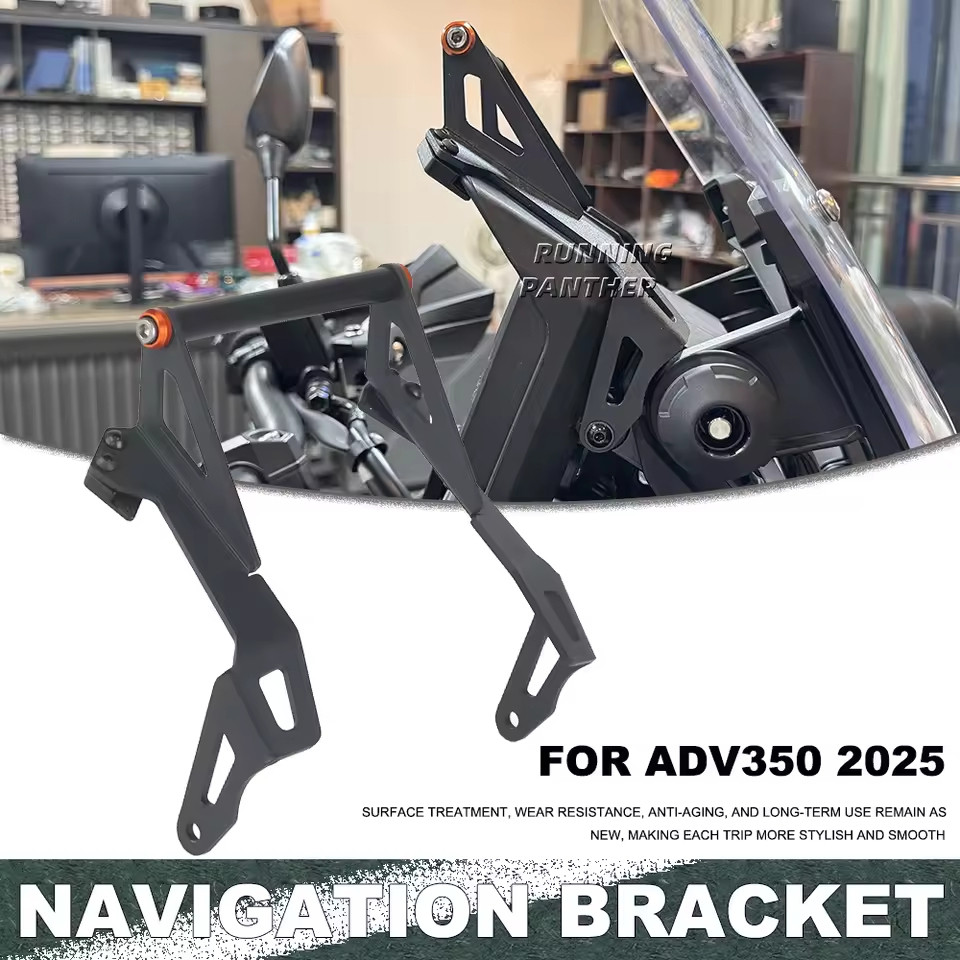 JJMOTO เหมาะสําหรับ Honda ADV350 ADV 350 adv350 adv 350 2025+ที่วางโทรศัพท์ยานยนต์ GPS ที่วางส่วนขยา