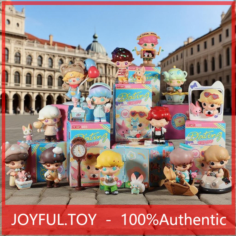 POPMART DIMOO Dating Day Series รูปของเล่น Mystery Box Gift