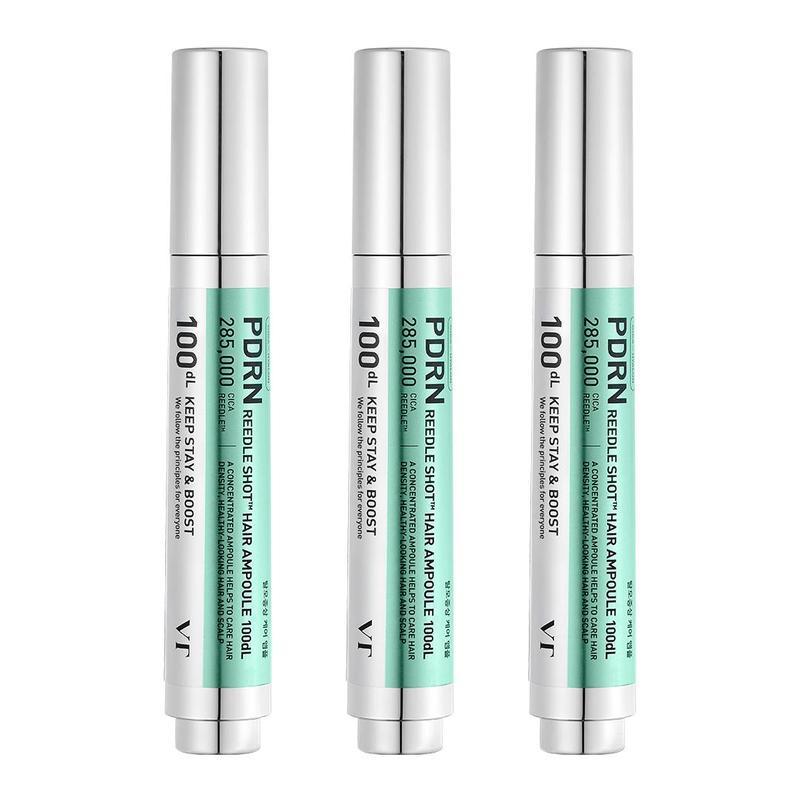 [VT Coetics] PDRN Reedle Shot Hair Ampoule 15ml |  เซรั่มแอมพลูรักษาผมร่วง