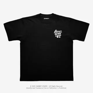 Never Give Up | 100% Organic Cotton