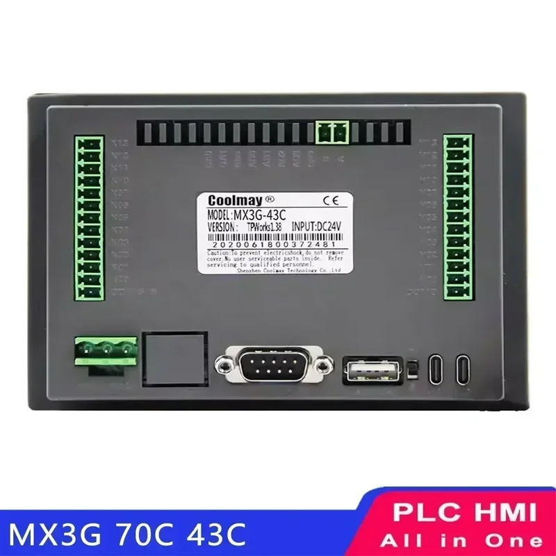 Coolmay PLC HMI MX3G 70C 40C 50C C40 All in One Integrated Ethernet ใช้งานร่วมกับ FX3G/FX3U/FX3S รอง