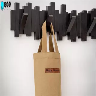 ผ้าใบที่วางแก้วกระเป๋าแบบพกพา Tote สําหรับกระติกน้ําร้อนขวดน้ําร่ม Universal อุปกรณ์เสริมกลางแจ้ง