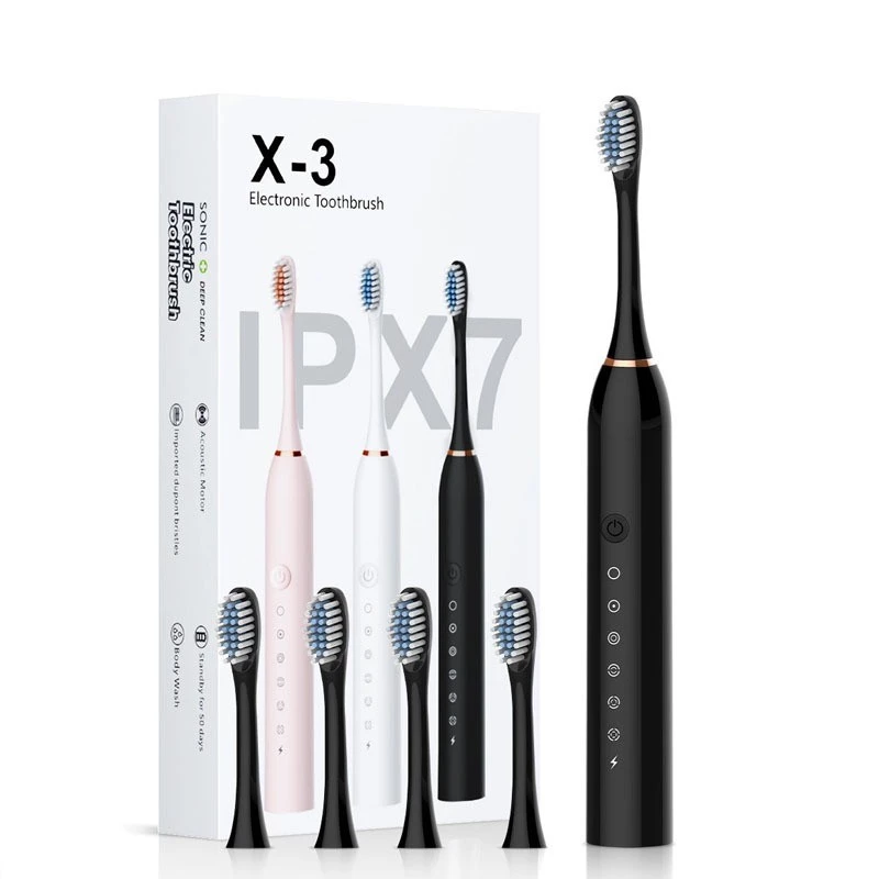 ใหม่! แปรงสีฟันไฟฟ้า Electric Toothbrush มีหัวแปรงให้ 2 หัว มีให้เลือก 3 สี