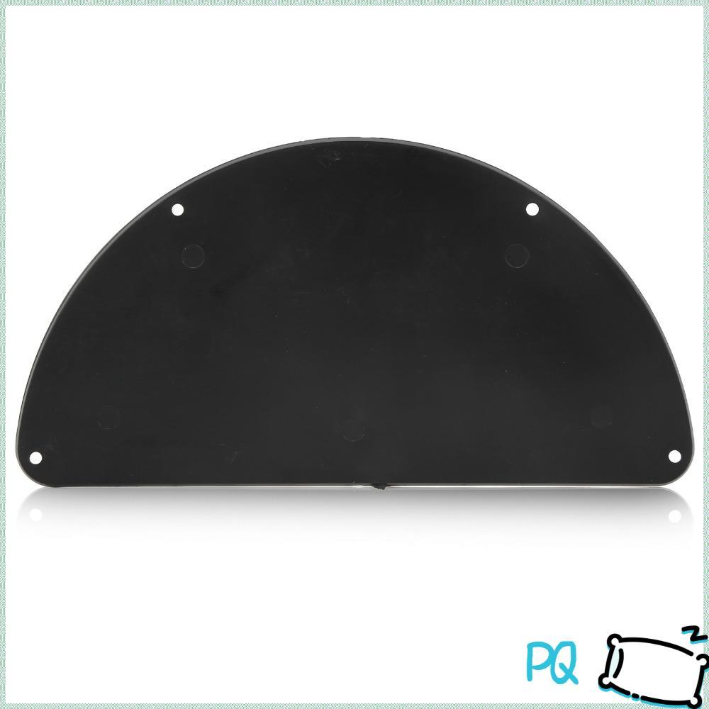 แผ่นปิดช่องกีตาร์ PQ​, ​สีดํา ​พลาสติก ​ฝาหลัง Pickguard​, ​ทนทาน ซีเคียว ฟิต​ ​4 หลุม ​เบสกีตาร์โพรงแผ่นหลัง​ สําหรับกีตาร์เบส
