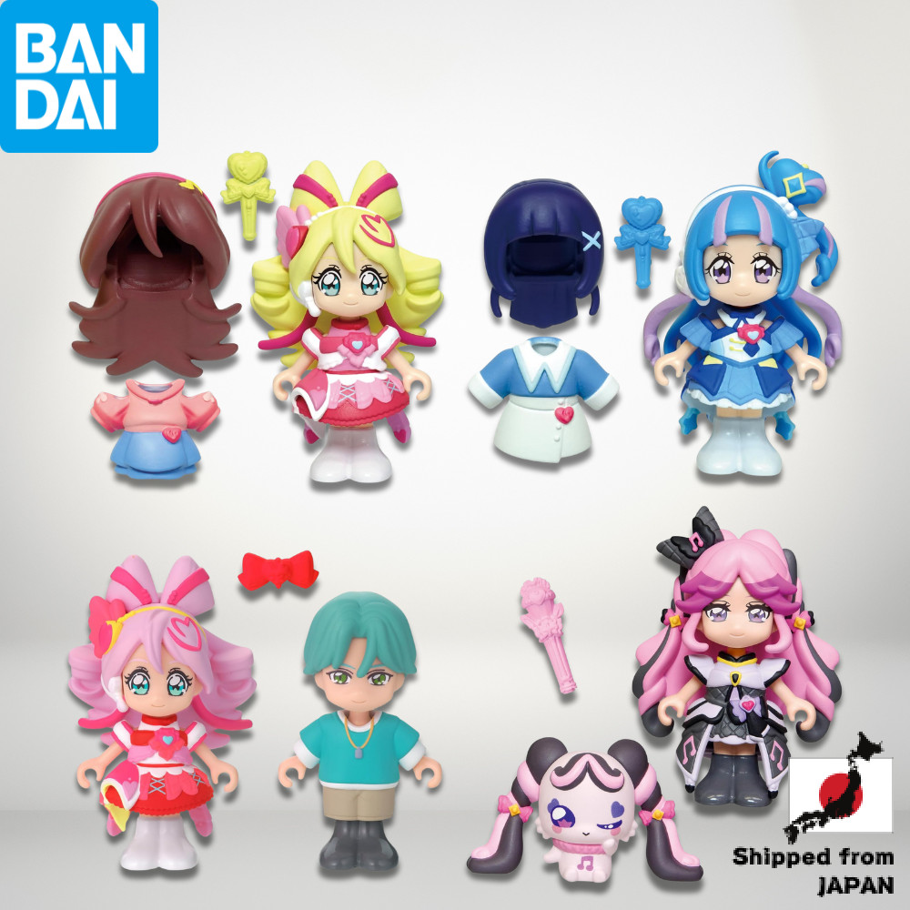 BANDAI "Kimi to Idol Precure" Pre-Coded Dolls Collection