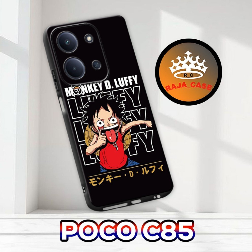 Rc35/ POCO C85 softcase - Anime Motif - เคส POCO C85 - POCO C85 Casing - POCO C85 silicone cool case