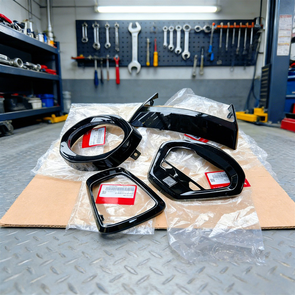 4 ชิ้นดำเงางาน 2K giorno แท้ศูนย์เบิก