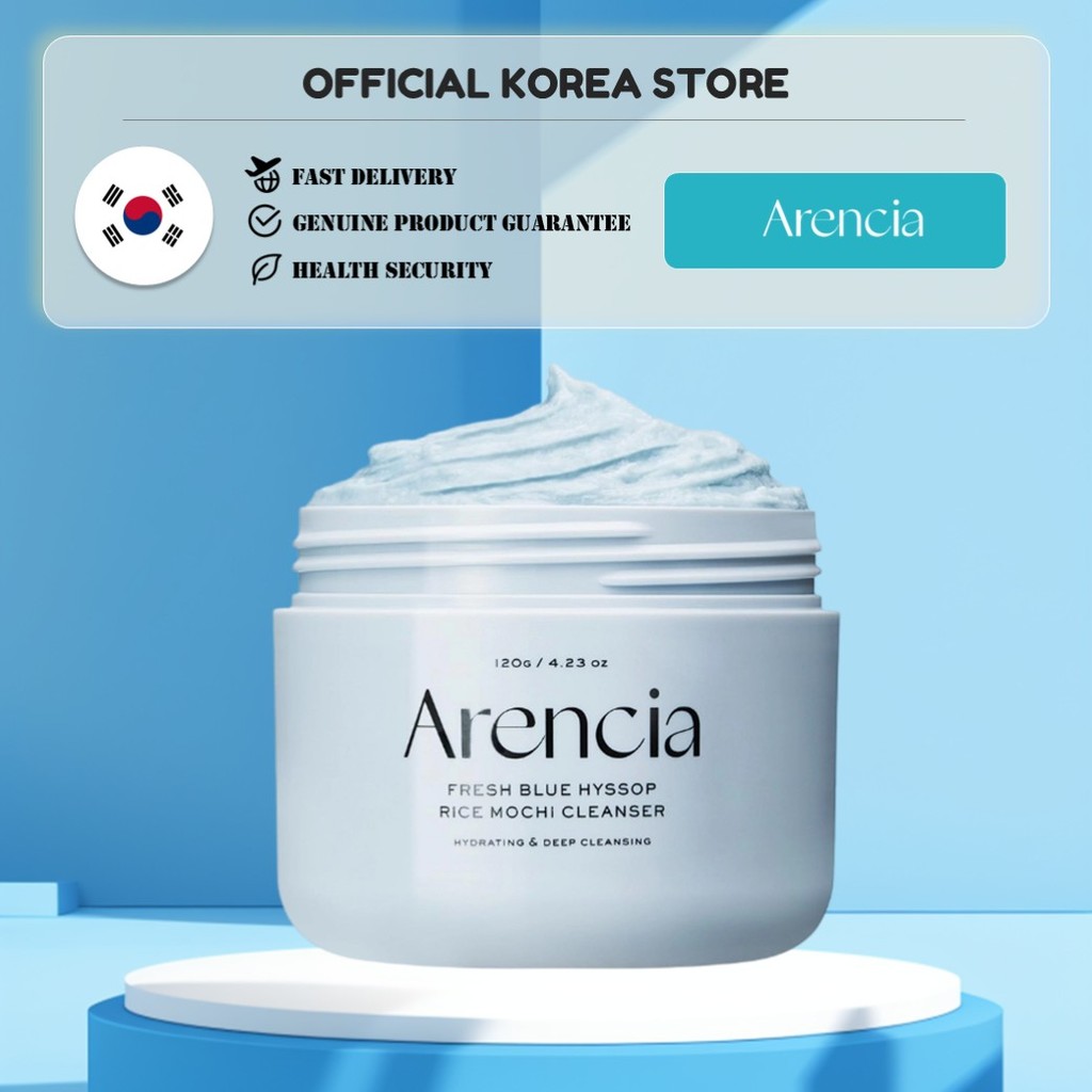 [ARENCIA] Royal Blue Hyssop Rice Mochi Cleanser (120g) / จากเกาหลี