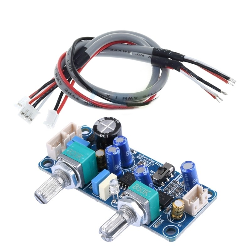 NAMA NE5532 วงจรกรองสําหรับการประมวลผลเสียง DC9V 32V แหล่งไฟฟ้าเดี่ยว