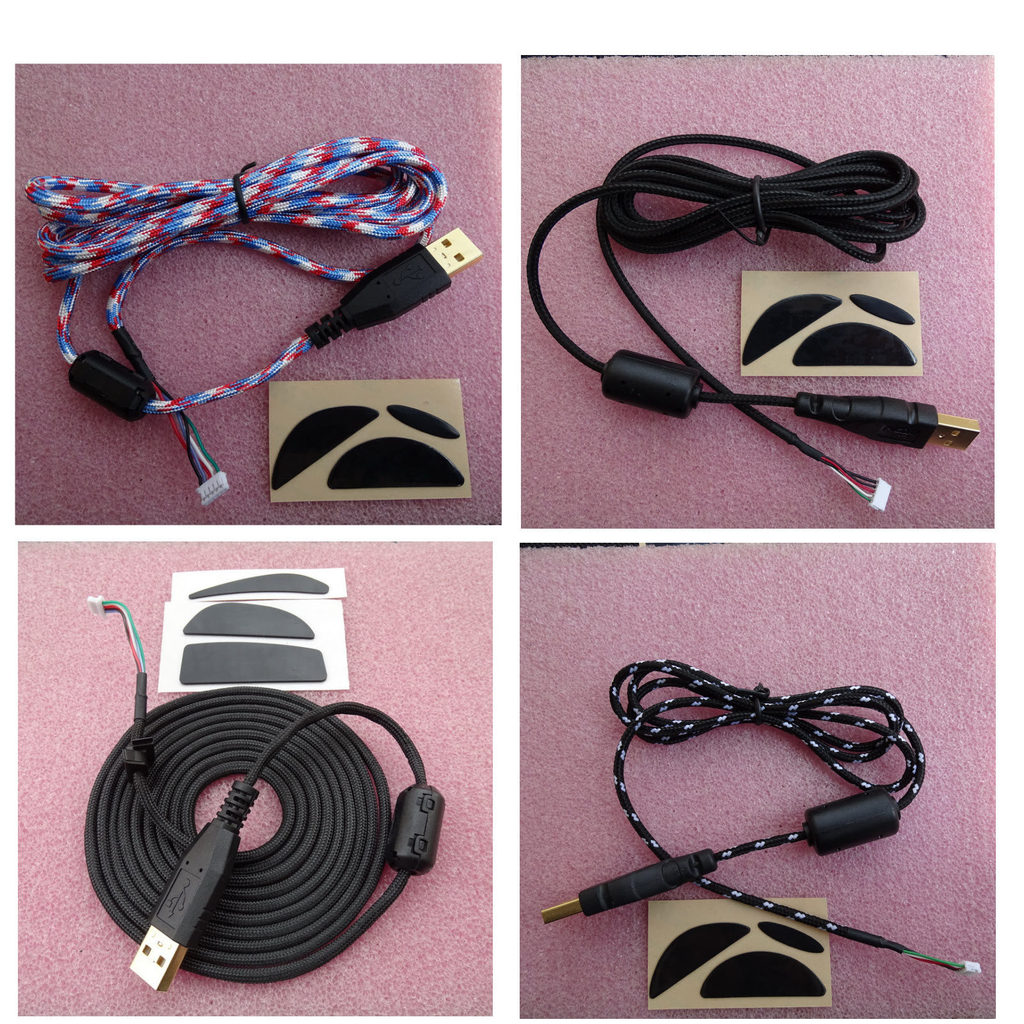 เชือกร่มสายเมาส์ Usb เหมาะสําหรับ Logitech G5 G9 G9X G500 G500S Alienware Alien