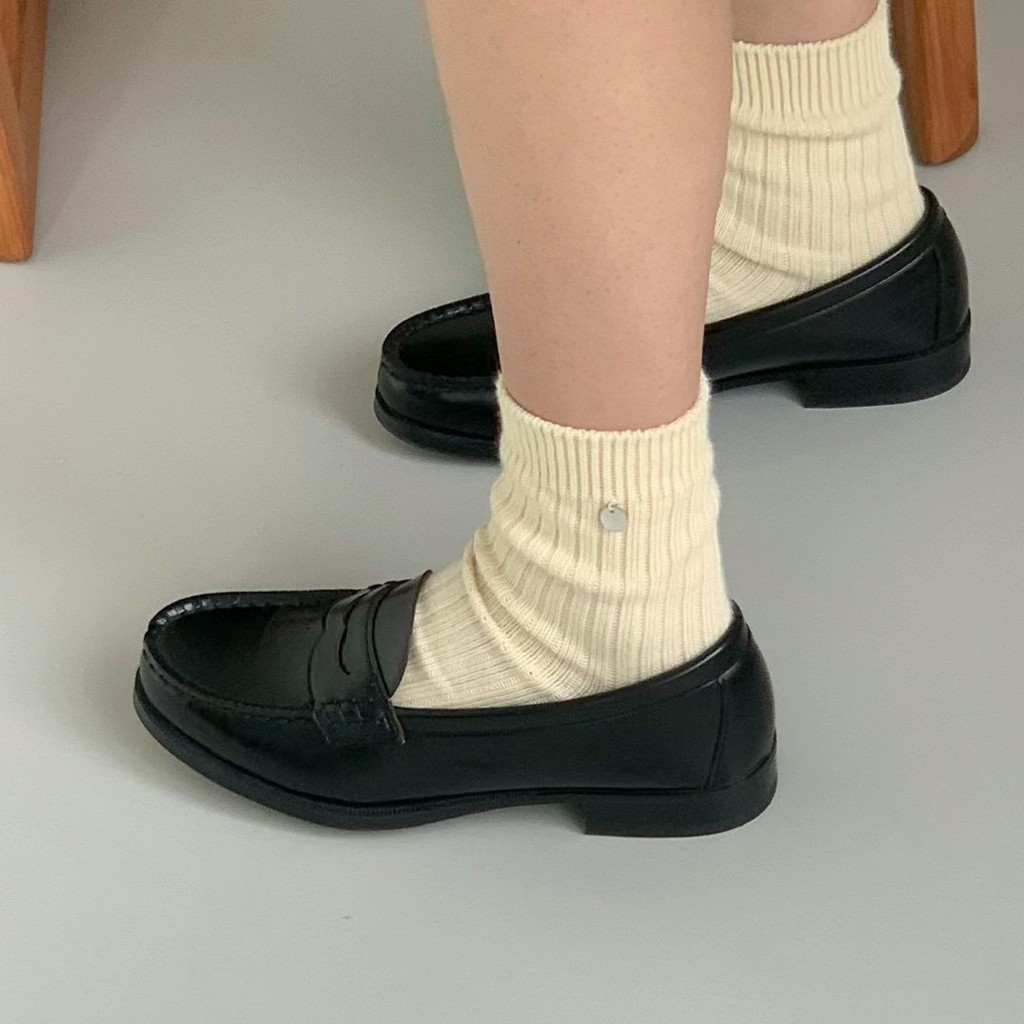 [SR-STUDIO] ถุงเท้าผ้าฝ้ายสไตล์ใหม่จากเกาหลี